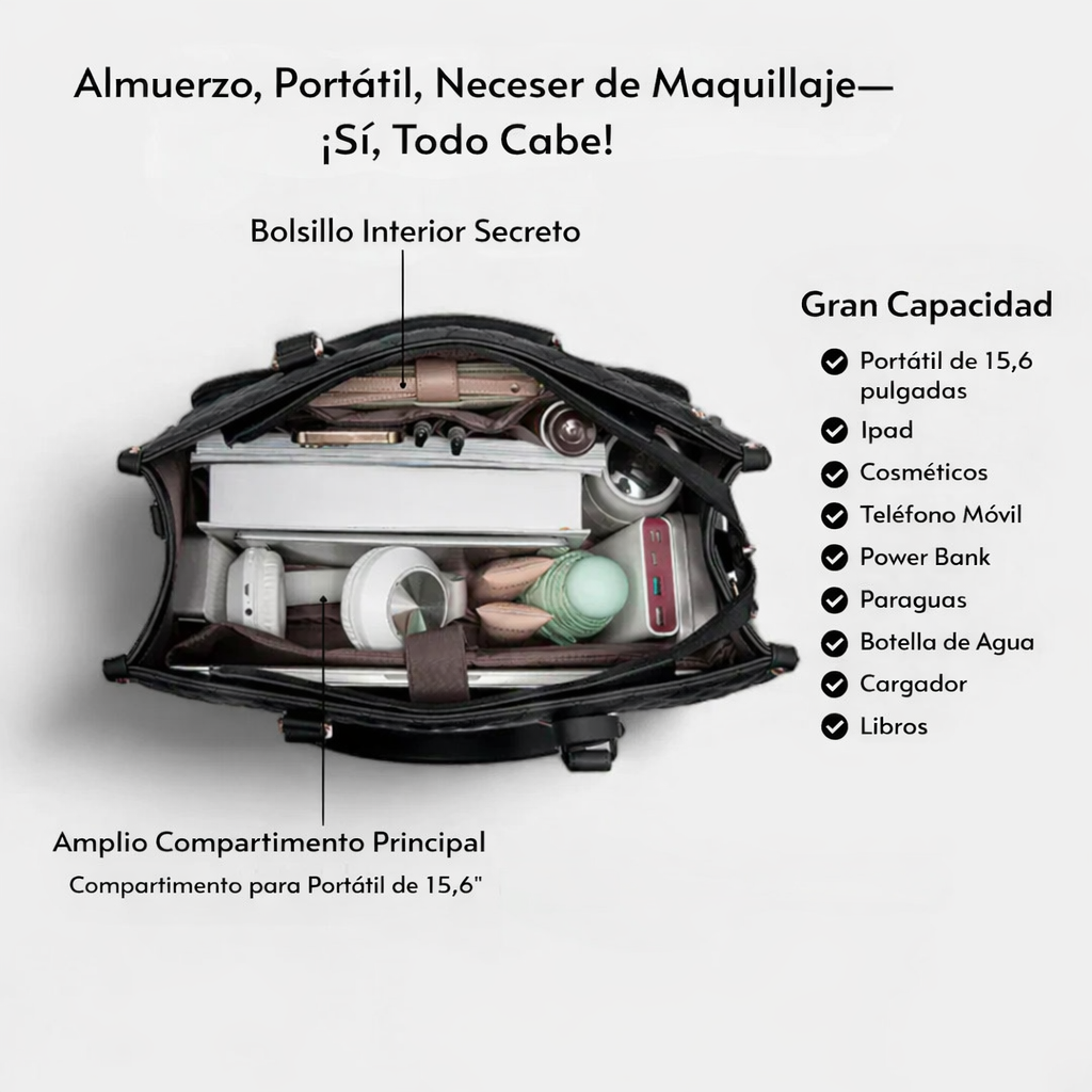 Nivorabag® Bolso Tote 3 en 1 Multifunción